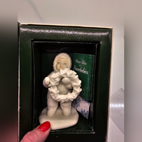 Department 56 Snowbabies Christmas Ornament in Box - Picture 1 of 5